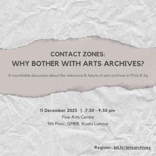 Contact Zones: Why Bother With Arts Archives?

