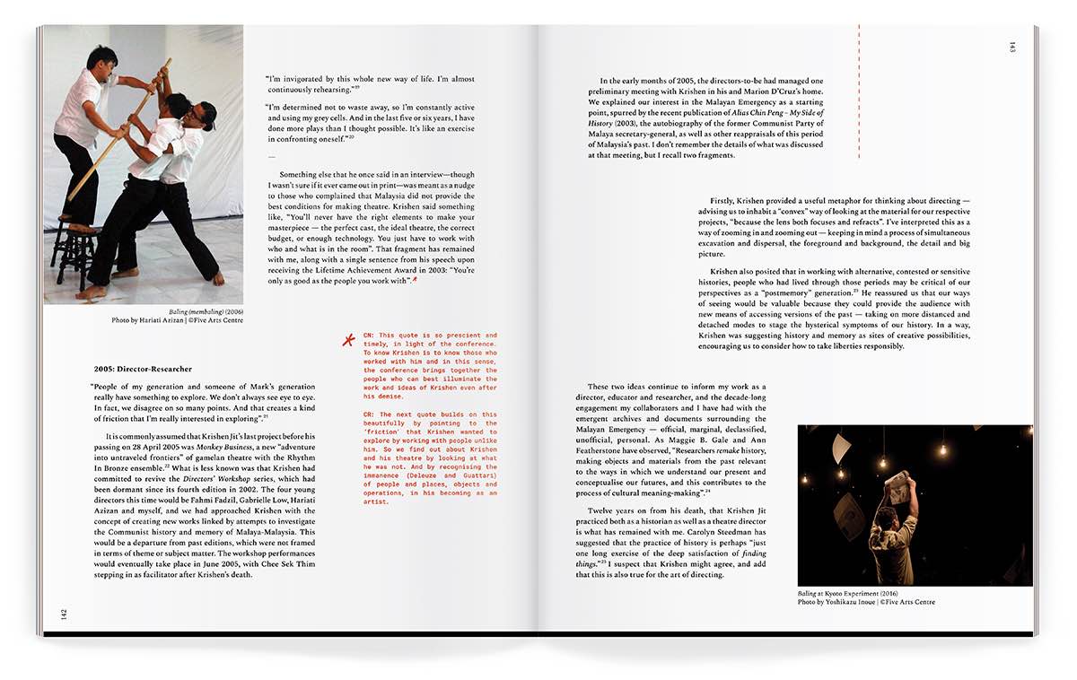 Excavations, Interrogations, Krishen Jit & Contemporary Malaysian Theatre