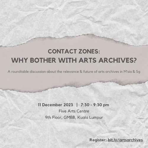 Contact Zones: Why Bother With Arts Archives?
